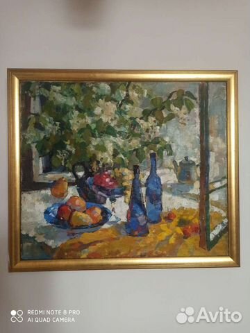 Картина маслом на холсте с рамой