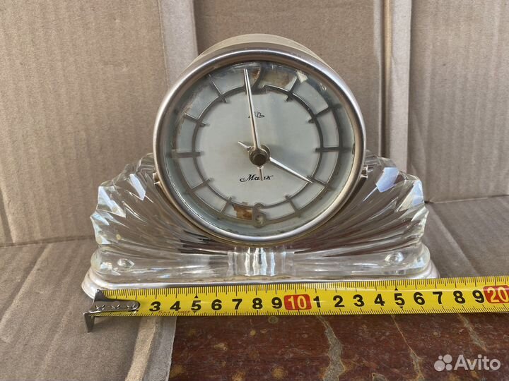 Часы настольные маяк СССР