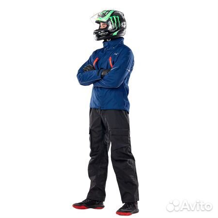 Куртка мембранная DragonFly quad Сине-красный