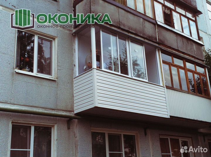 Балкон остекление