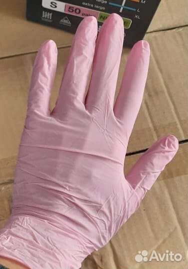 Перчатки нитриловые, латексные