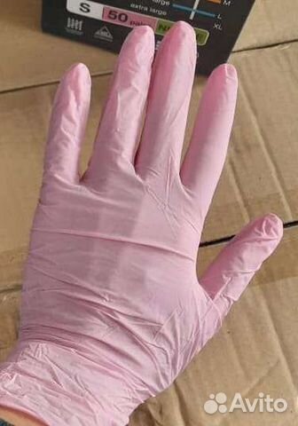 Перчатки нитриловые, латексные