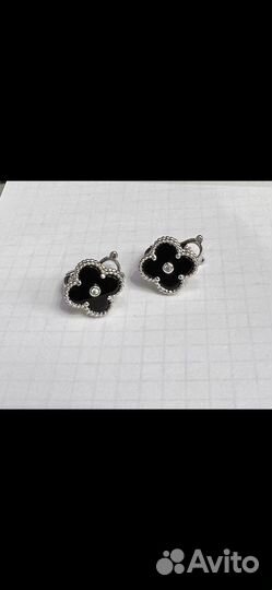 Серьги Van cleef