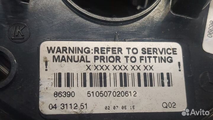 Переключатель поворотов и дворников Chrysler 300C, 2005