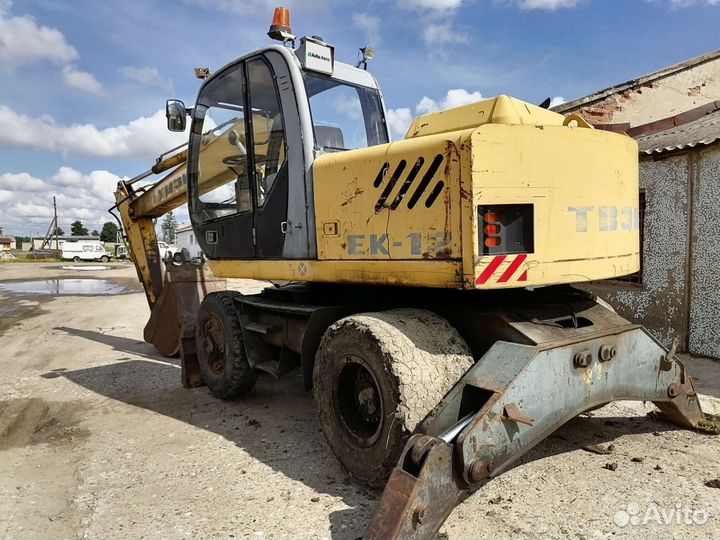 Колёсный экскаватор Твэкс ЕК-12, 2007