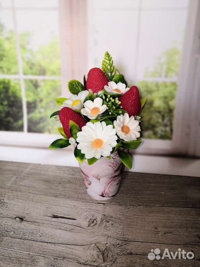 Букет из мыла