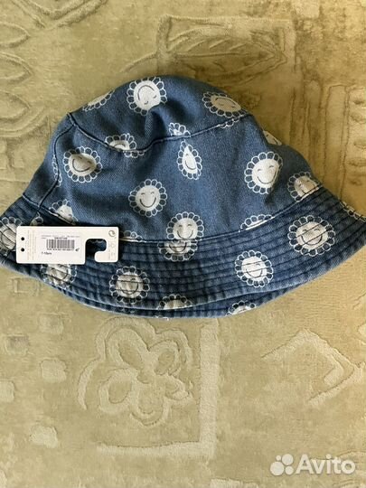 Джинсовая панама д/дев next новая 7/10