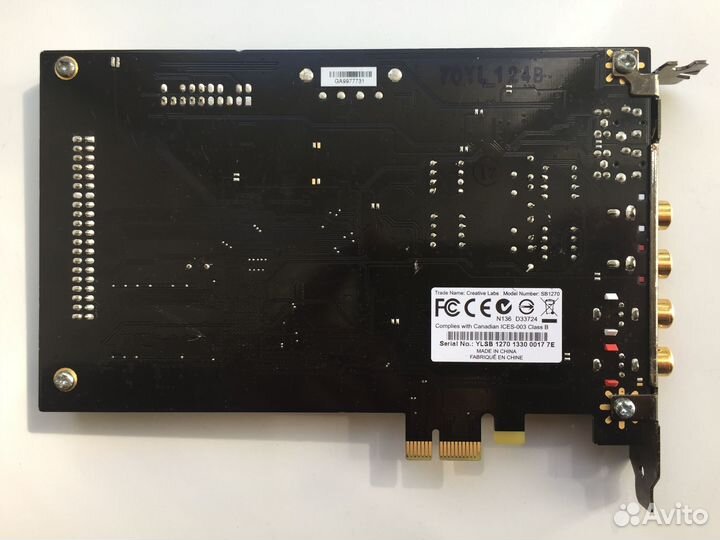 Звуковая карта Creative X-Fi Titanium HD