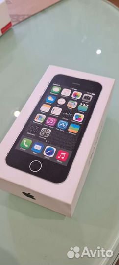 Коробка от iPhone 5s оригинал черный