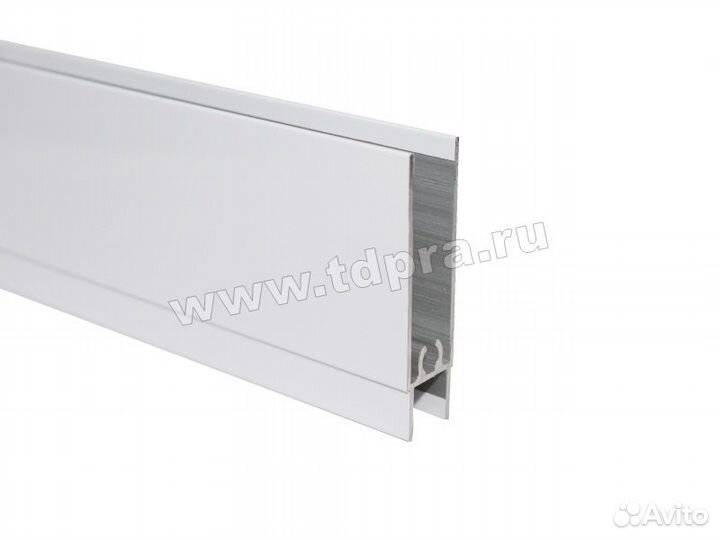Софт тач белый Горизонтальный нижний профиль 5,9 K