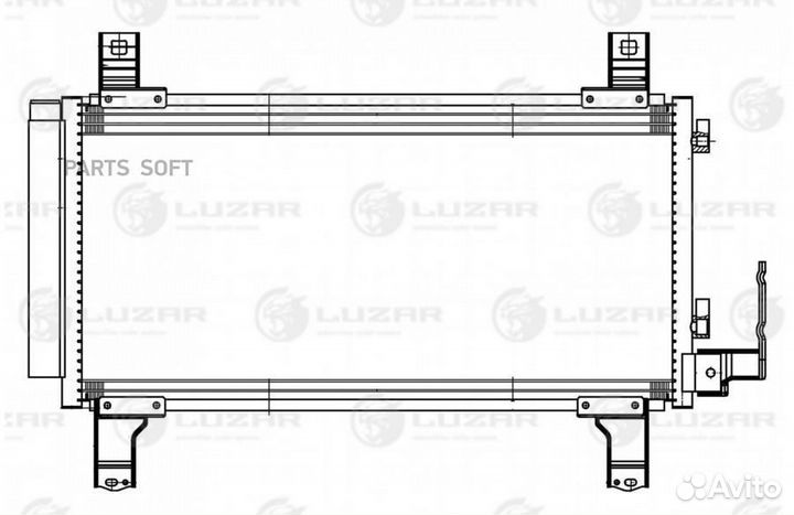 Радиатор кондиционера Мазда 6 02
