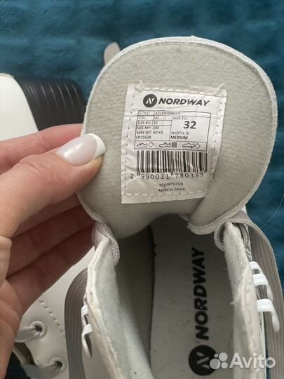 Коньки детские Nordway Sofia 32 размер