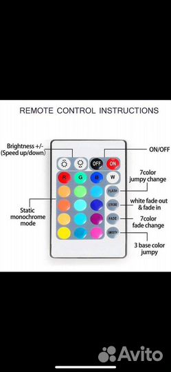 Led лента RGB 1 m