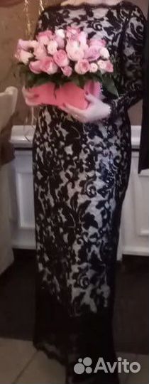 Вечернее платье в пол 50 размер