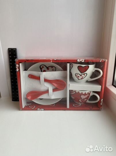 Сервиз кофейный на две персоны новый