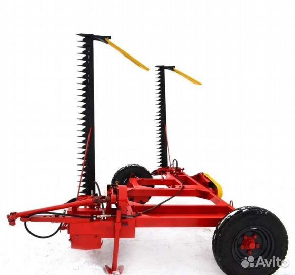 Косилка двухбрусная сегментно-пальцевая полунавесн