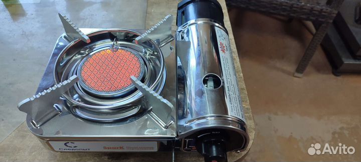 Портативная керамическая газовая плита