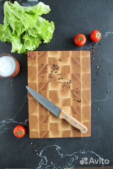 Доска разделочная, торцевая 40*30*3,5 см