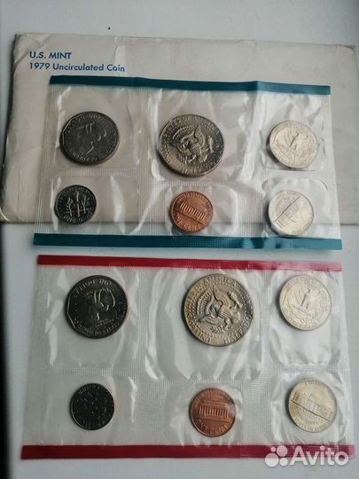 Монеты годовой набор 1979года
