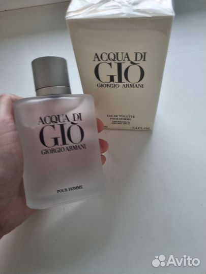 Мужская туалетная вода 100мл новая