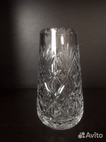 Хрустальная ваза.Маленькая