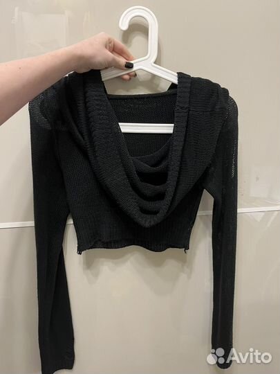 Кофточка с капюшоном y2k