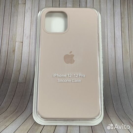 Чехол накладка iPhone 12 / 12 Pro Розовый песок