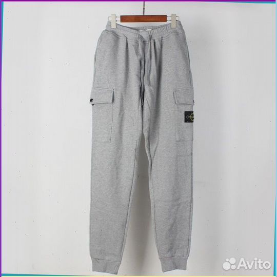 Спортивные широкие штаны карго Stone Island (Все размеры в наличии)