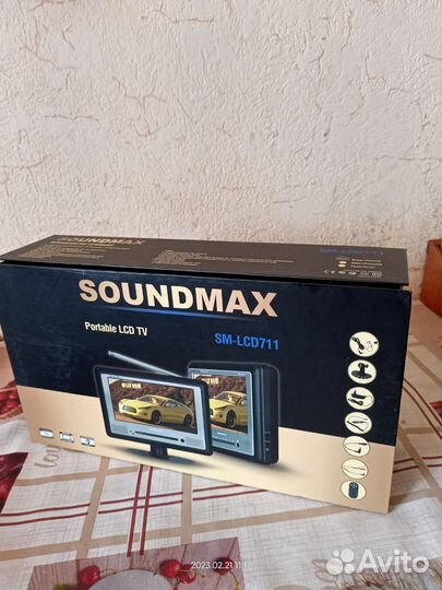 Переносной ЖК -телевизорSM-LCD711