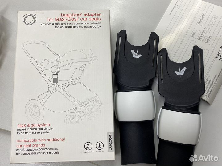Адаптеры для автолюльки maxi cosi bugaboo