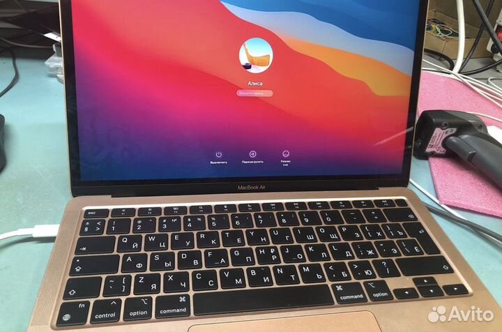 Топкейс Клавиатура Macbook Air 13 2018 2019 A1932