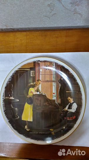 Декоративная тарелка, США