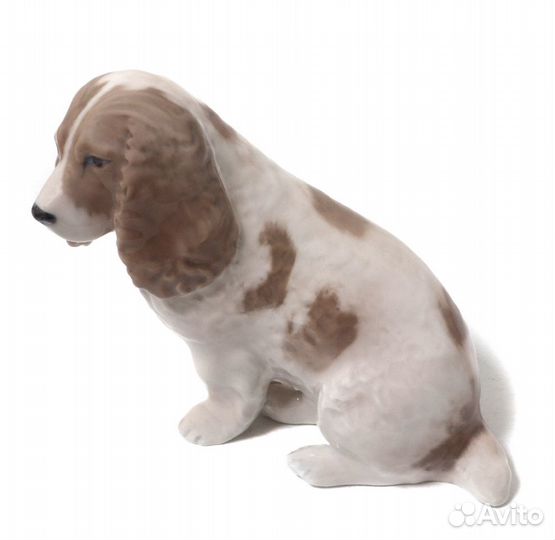 Фарфоровая фигура Кокер спаниель. Royal Copenhage