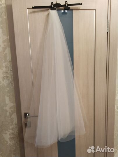 Фата на праздник Хэллоуин на заколке