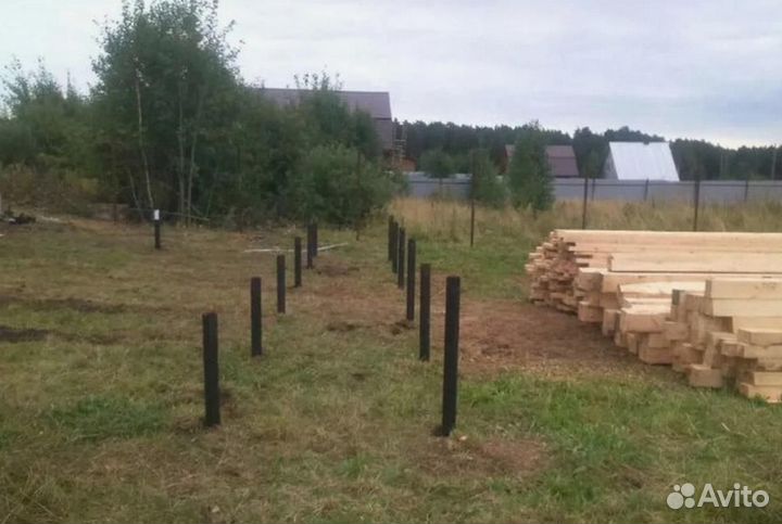 Винтовой фундамент