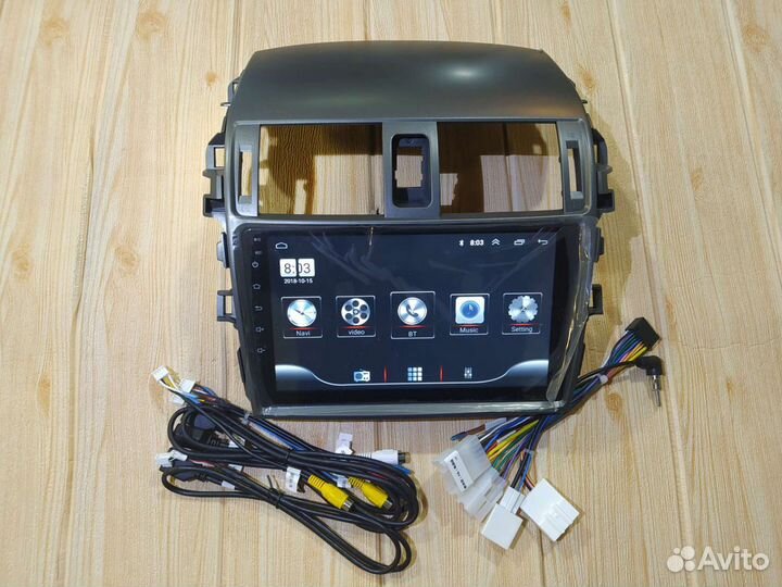 Магнитола для Тойота Королла Е140/150 Андроид