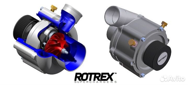 Компрессор Rotrex на запчасти