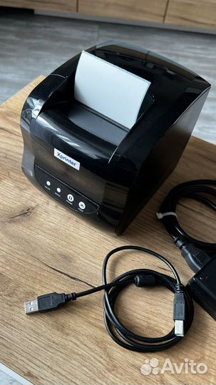 Термопринтер Xprinter XP-365B (USB, Wi-Fi) Черный