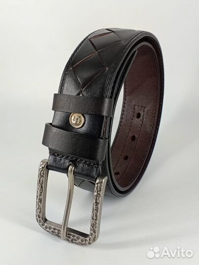 Ремень мужской женский натуральная кожа унисекс