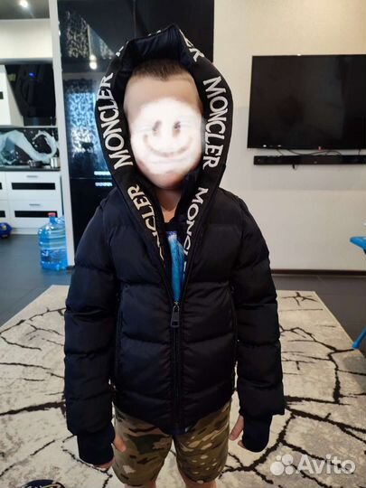 Пуховик moncler детский