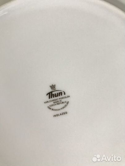 Чешские фарфоровые тарелки 10 штук,диам.25 и 19 см