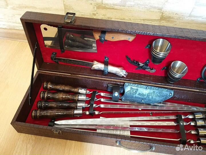 Шампура подарочные для шашлыка