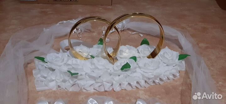 Набор свадебного украшения на машину