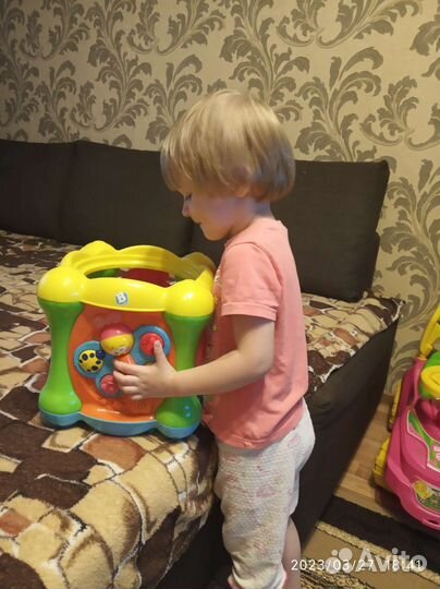 Детский развивающий куб