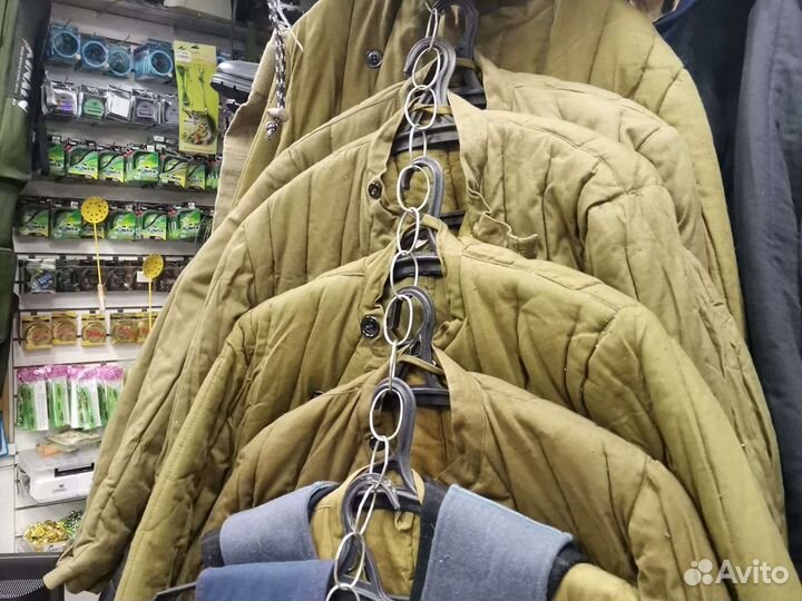 Телогрейка СССР с воротником