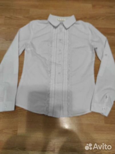 Блузки школьные для девочки 11-12 лет пакетом