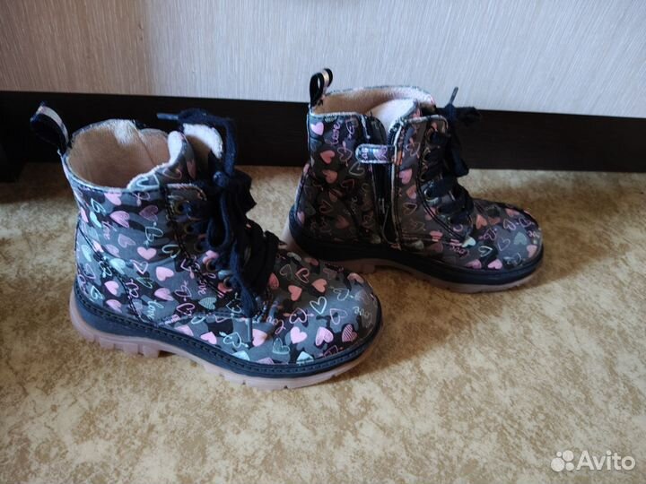 Ботинки демисезонные для девочки 29