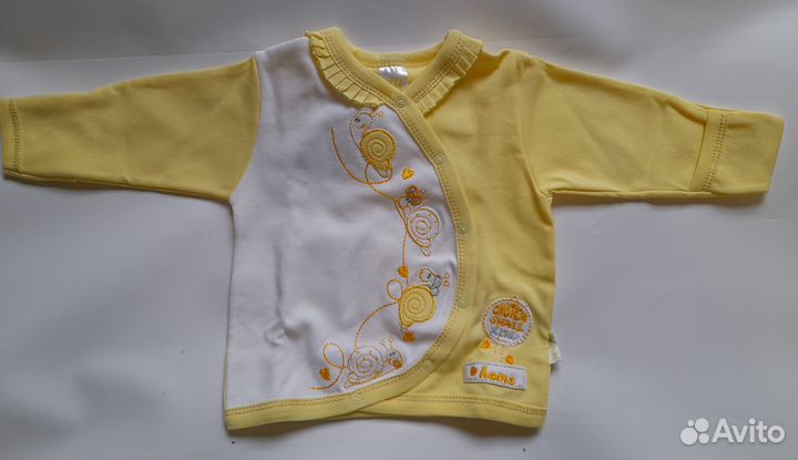 Набор для девочки 0+, 5 предметов, новый