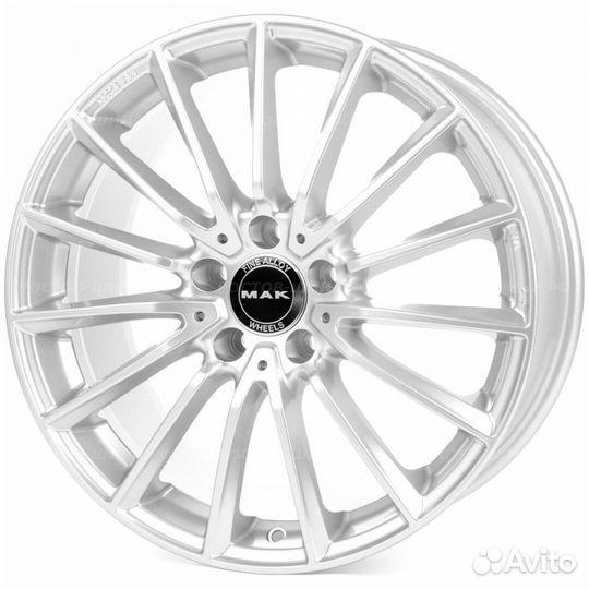 Диск 8*19 5*112 ET33 66,6 MAK Komet Silver