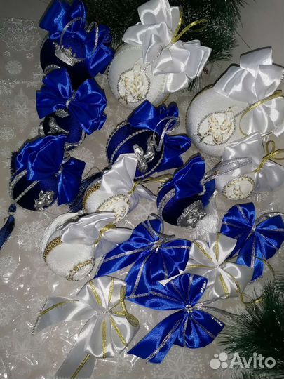 Ёлочные шары игрушки